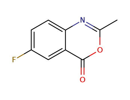 4H-3,1-Benzoxazin-4-one,6-fluoro-2-methyl-