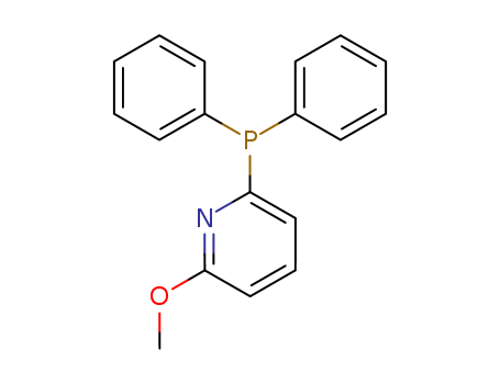 Molecular Structure of 132682-80-5 (Pyridine, 2-(diphenylphosphino)-6-methoxy-)