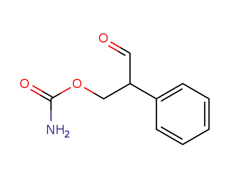 Molecular Structure of 183961-07-1 (Benzeneacetaldehyde, a-[[(aminocarbonyl)oxy]methyl]-)