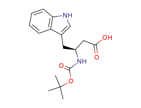Molecular Structure of 229639-48-9 (BOC-L-BETA-HOMOTRYPTOPHAN)