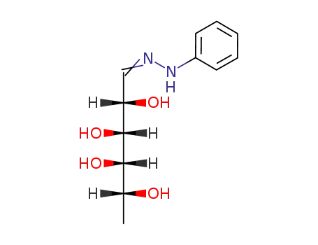 Molecular Structure of 6035-58-1 (6-Deoxy-D-galactose phenyl hydrazone)