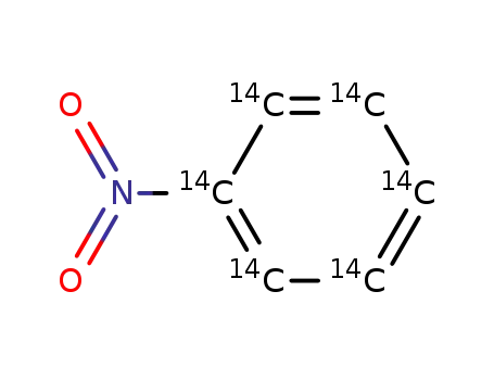 Molecular Structure of 100990-47-4 (NITROBENZENE, [14C(U)])