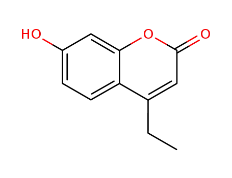 Molecular Structure of 64231-10-3 (4-ETHOXY-7-HYDROXY-CHROMEN-2-ONE)