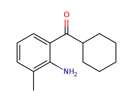 Molecular Structure of 205990-43-8 (2-cyclohexylcarbonyl-6-methylaniline)