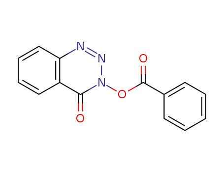 Molecular Structure of 64908-56-1 (3-(benzoyloxy)-1,2,3-benzotriazin-4(3H)-one)