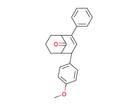 2-phenyl-4-(4-methoxyphenyl)bicyclo<3.3.1>non-2-en-9-one