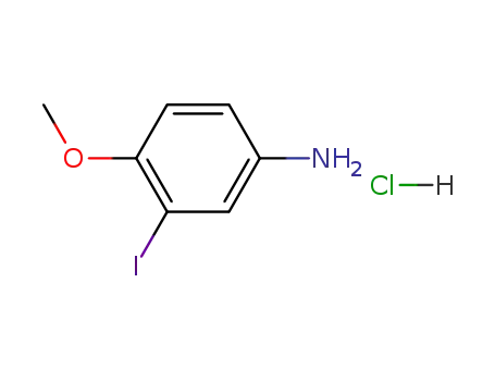 Molecular Structure of 261173-06-2 (3-IODO-4-METHOXYANILINE HYDROCHLORIDE)