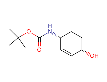 Carbamic acid, [(1R,4S)-4-hydroxy-2-cyclohexen-1-yl]-, 1,1-dimethylethyl ester
