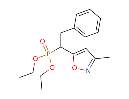 5-(1-Diethylphosphono-2-phenylethyl)-3-methylisoxazole