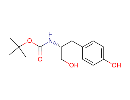 Carbamicacid, [(1R)-2-hydroxy-1-[(4-hydroxyphenyl)methyl]ethyl]-, 1,1-dimethylethylester (9CI)