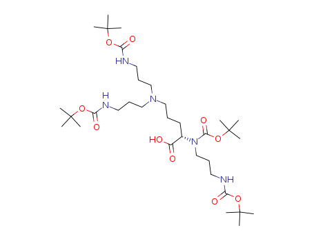 N-ALPHA-BOC-N-ALPHA-N-DELTA-N-DELTA-TRIS(3-BOC-AMINOPROPYL)-L-ORNITHINE