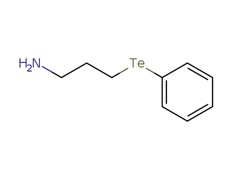 Molecular Structure of 166830-87-1 (1-Propanamine, 3-(phenyltelluro)-)