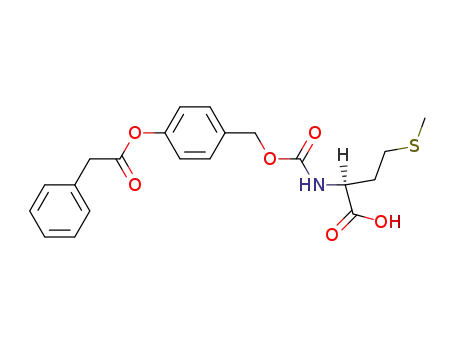 Molecular Structure of 448211-74-3 (4-(phenylacetoxy)benzyl-L-methionine)