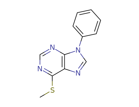 5470-25-7,6-(methylsulfanyl)-9-phenyl-9H-purine,