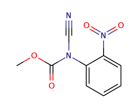 Carbamic acid, cyano(2-nitrophenyl)-, methyl ester