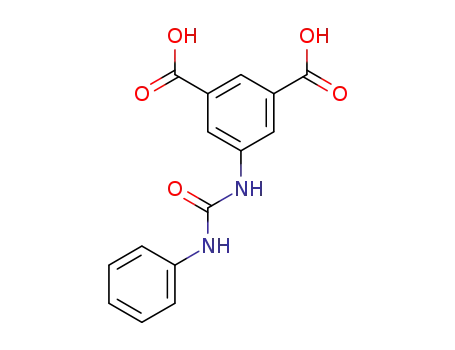 Molecular Structure of 205699-08-7 (5-(3-phenylureido)isophthalic acid)