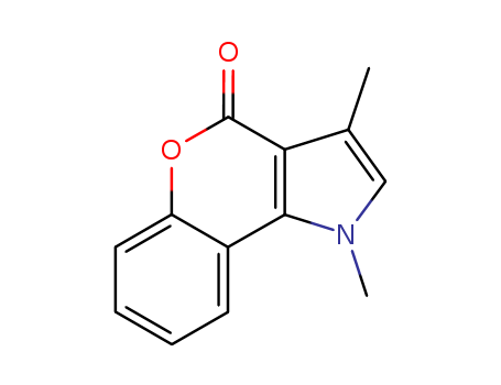 [1]Benzopyrano[4,3-b]pyrrol-4(1H)-one, 1,3-dimethyl-