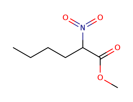 Hexanoic acid, 2-nitro-, methyl ester