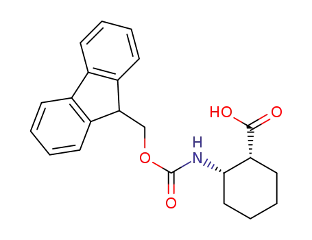 Molecular Structure of 312965-06-3 ((1R,2S)-FMOC-2-AMINOCYCLOHEXANE CARBOXYLIC ACID)