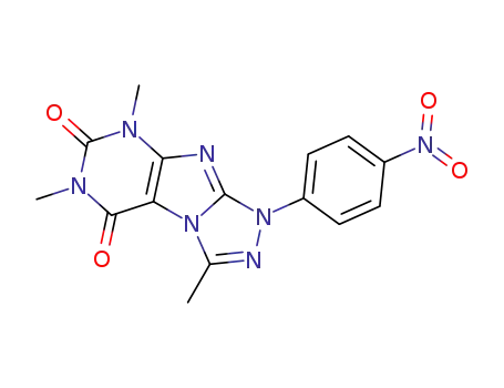 1,3-dimethyl-2,4-dioxo-6-methyl-8-(p-nitrophenyl)-1,2,3,4-tetrahydro[1,2,4]triazolo[3,4-f]purine