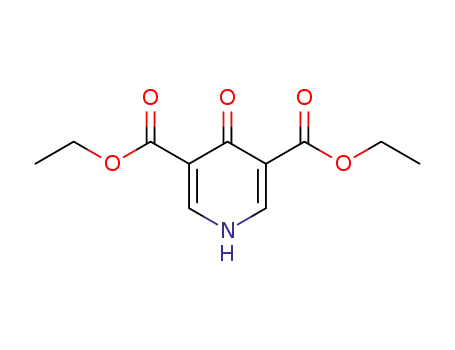 Molecular Structure of 74632-03-4 (Diethyl 4-oxo-1,4-dihydro-3,5-pyridinedicarboxylate)