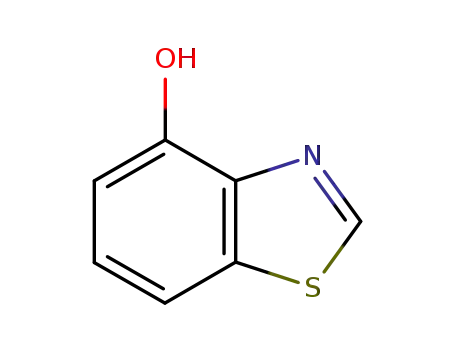 Molecular Structure of 7405-23-4 (4-Benzothiazolol)
