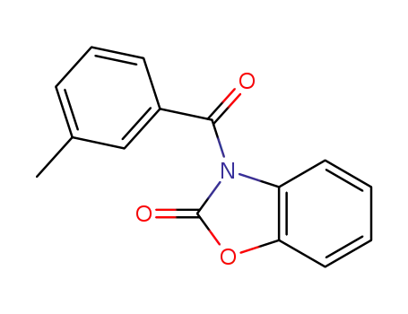 Molecular Structure of 303098-37-5 (3-(3-methylbenzoyl)-2(3H)-benzoxazolone)