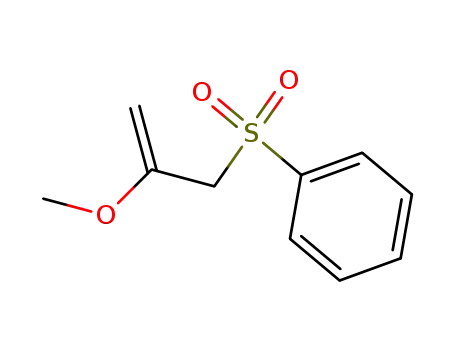 Molecular Structure of 2525-46-4 (Benzene, [(2-methoxy-2-propenyl)sulfonyl]-)
