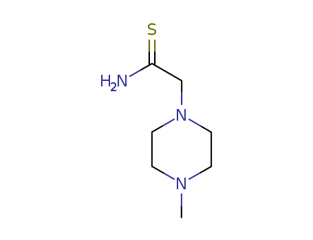 1-Piperazineethanethioamide,4-methyl-