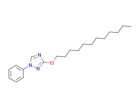 Molecular Structure of 1332370-74-7 (3-(dodecyloxy)-1-phenyl-1H-1,2,4-triazole)