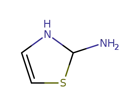 Molecular Structure of 16566-21-5 (2,3-dihydrothiazol-2-amine)