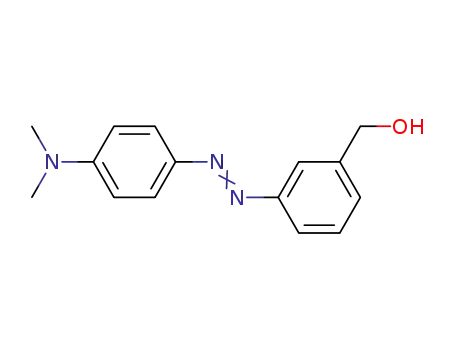 Molecular Structure of 35282-69-0 (3'-hydroxymethyl-4-(dimethylamino)azobenzene)