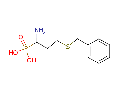 Phosphonic acid,[1-amino-3-[(phenylmethyl)thio]propyl]- (9CI) cas  77275-38-8