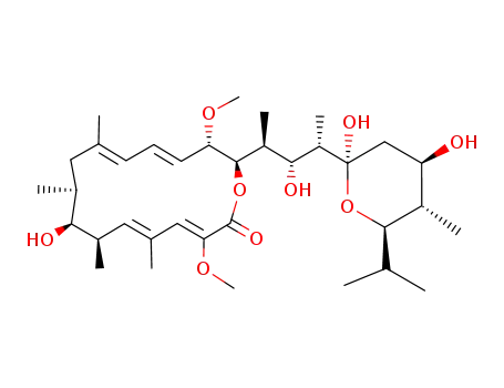 Molecular Structure of 88899-55-2 (Bafilomycin A1)