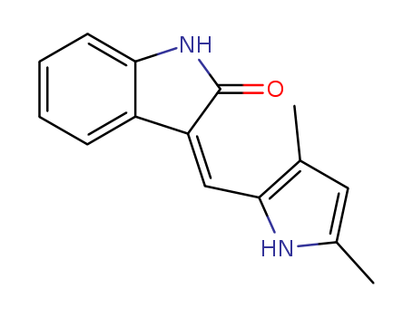 3-[(2,4-Dimethylpyrrol-5-yl)methylidenyl]-2-indolinon