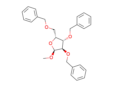 2,3,5-tri-O-benzyl-1-O-methyl-α-D-xylofuranoside