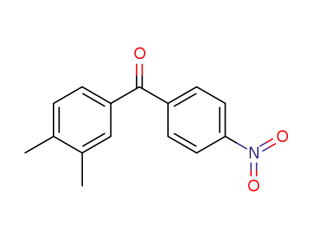 Molecular Structure of 40415-09-6 ((3,4-dimethylphenyl)(4-nitrophenyl)methanone)