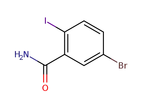 Molecular Structure of 289039-20-9 (5-BROMO-2-IODOBENZAMIDE)