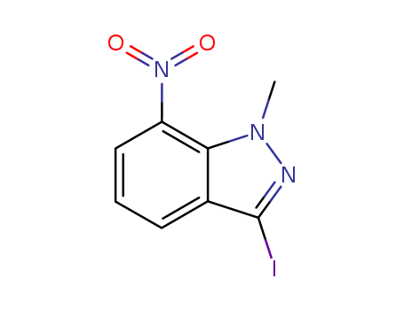 1H-Indazole, 3-iodo-1-methyl-7-nitro-