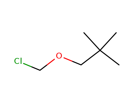 Molecular Structure of 62153-54-2 (Propane, 1-(chloromethoxy)-2,2-dimethyl-)