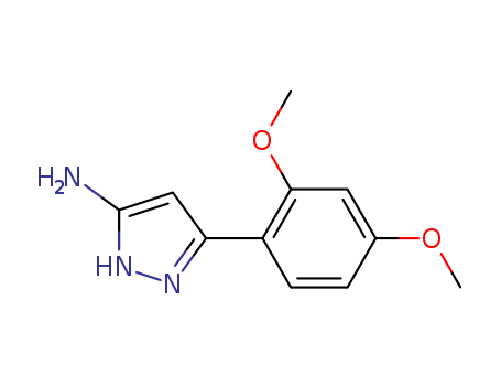 3-(2,4-DIMETHOXYPHENYL)-1H-PYRAZOL-5-AMINE