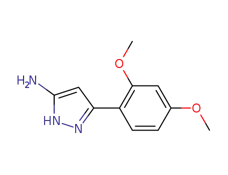3-(2,4-DIMETHOXYPHENYL)-1H-PYRAZOL-5-AMINE