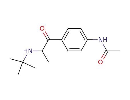 1-(4-acetylaminophenyl)-2-tert.-butylaminopropanone