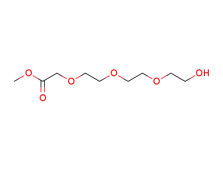 Molecular Structure of 77303-63-0 (Acetic acid, [2-[2-(2-hydroxyethoxy)ethoxy]ethoxy]-, methyl ester)