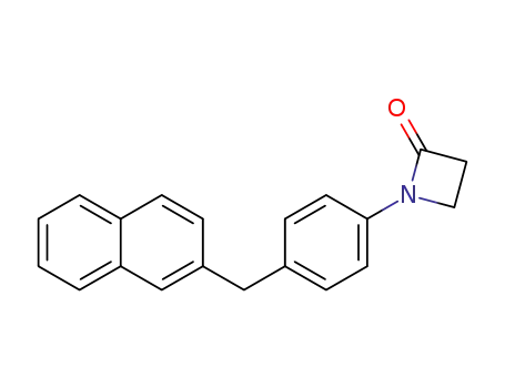 1-(4-(naphthalen-2-ylmethyl)phenyl)azetidin-2-one