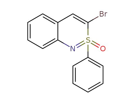 Molecular Structure of 1450818-65-1 (3-bromo-2-phenyl-2,1-benzothiazine 2-oxide)