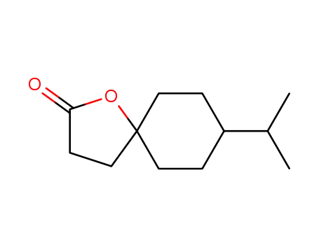 8-(1-methylethyl)-1-oxaspiro[4,5]-decan-2-one