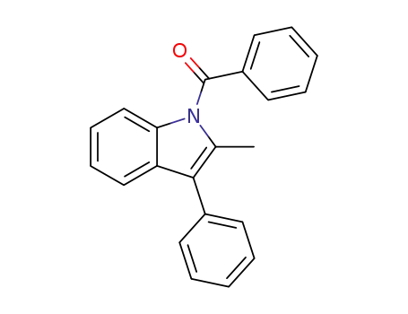 N-benzoyl-2-methyl-3-phenylindole
