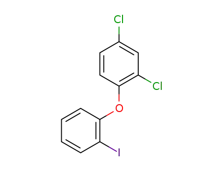 Molecular Structure of 175136-78-4 (2,4-DICHLORO-1-(2-IODOPHENOXY)BENZENE)