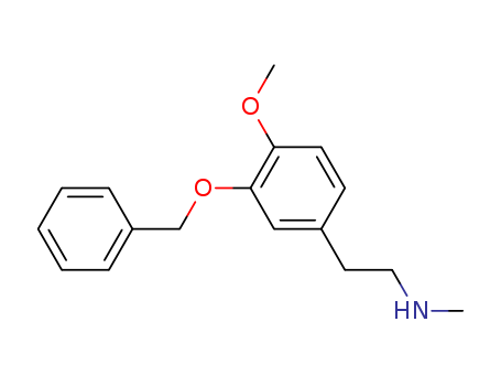 2-(3-(Benzyloxy)-4-methoxyphenyl)-N-methylethan-1-amine